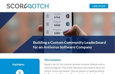 Building a Custom Community Leaderboard for an Antivirus Software Company